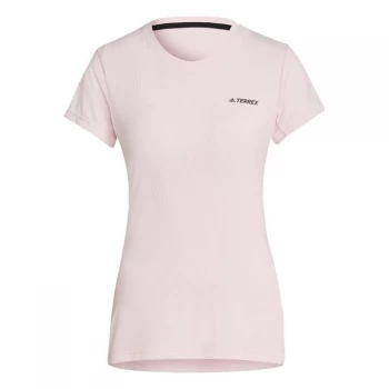 Image of adidas Tivid T-Shirt Womens - Clear Pink
