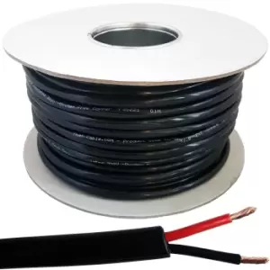Image of 50m Outdoor Garden Speaker Wire Cable 1.5mmA² Stranded OFC Copper Flex Reel 100V