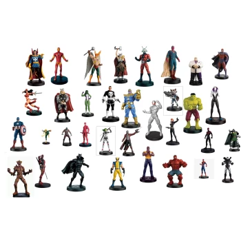 Image of Eaglemoss Marvel Ultimate Collector's Set of 10 Figures (Set 2) - with 16-page Magazine