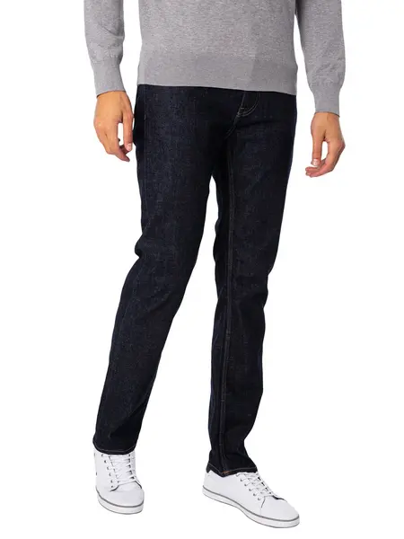 Image of Tommy Hilfiger Core Straight Denton Jeans Ohio Rinse 34W x 32L