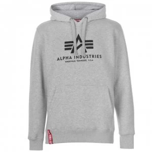 Image of Alpha Industries Basic Hoodie - Grey Heather