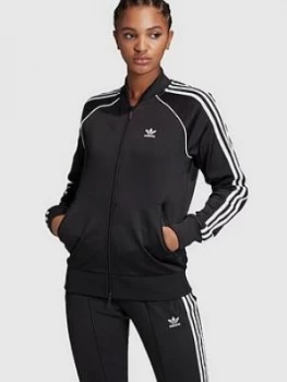 Image of adidas Originals Superstar Track Jacket - Black, Size 16, Women