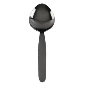 Image of Stainless Steel Cutlery Dessert Spoons Pack of 12 F09655