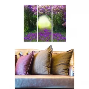 Image of MDF267258665 Multicolor Decorative MDF Painting (3 Pieces)