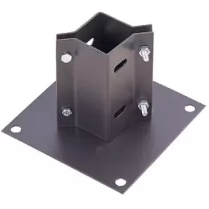 Image of Forest Bolt-Down Post Shoe For 65-80mm Wooden Posts