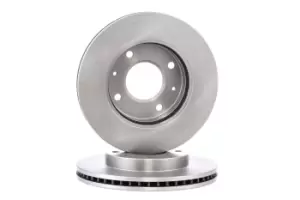 Image of RIDEX Brake disc 82B0490 Brake rotor,Brake discs HYUNDAI,MATRIX (FC),SONATA IV (EF),COUPE (RD),ELANTRA (XD),ELANTRA Stufenheck (XD),LANTRA II (J-2)