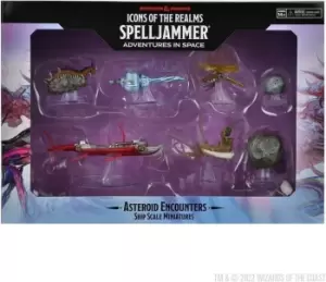 Image of D&D Icons of the Realms: Asteroid Encounters - Ship Scale Pre-Painted Miniatures