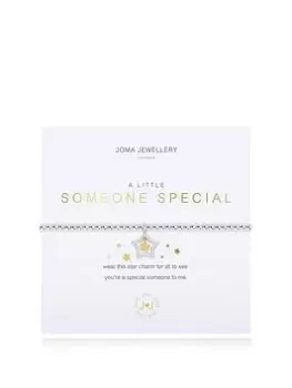 Image of Joma Jewellery A LITTLE , SOMEONE SPECIAL , Silver , Bracelet , 17.5cm stretch, Silver, Women