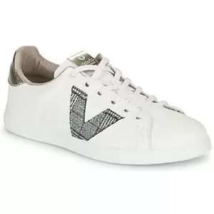 Image of Victoria TENIS PIEL VEGANA womens Shoes Trainers in White,4,5,5.5,6.5,7,8,2.5