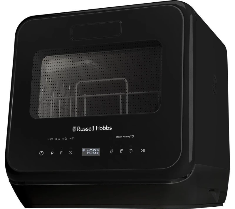 Image of Russell Hobbs RH2TTDW0D1B Table Top Dishwasher - Black 5056233840437