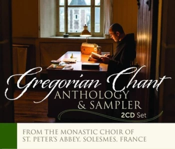 Image of Gregorian Chant Anthology & Sampler by The Monks of the Abbey St. Peter, Solesmes CD Album