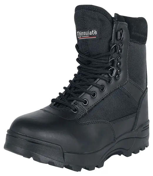 Image of Brandit Zipper Tactical Boot Black EU43 Unisex