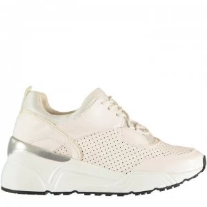 Image of Blink Glitch Trainers - White/Silver