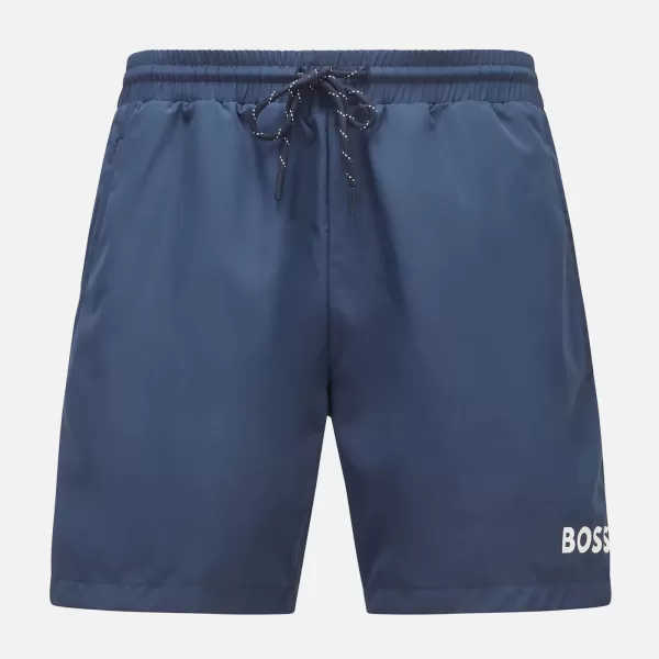 Image of BOSS Bodywear Mens Starfish Swim Shorts - Navy - S