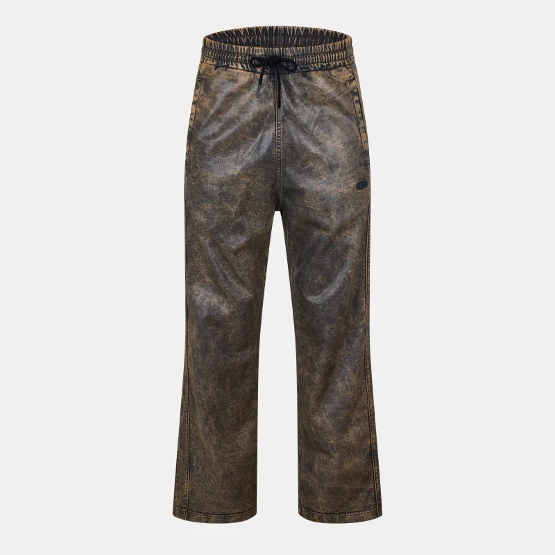 Image of Diesel Unisex Adults Relaxed Fit Wide Leg Jeans Black/Grey Denm unisex XS