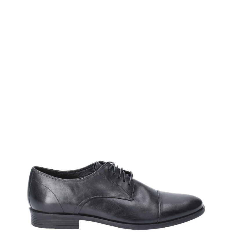 Image of Hush Puppies Ollie Cap Toe Shoe - Black 6