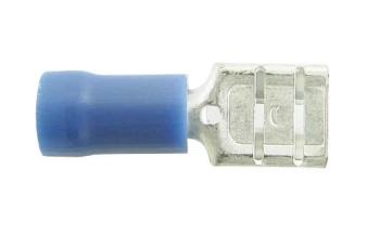 Image of Wiring Connectors - Blue - Slide-On 250 - 6.3mm - Pack of 25 PWN782 WOT-NOTS