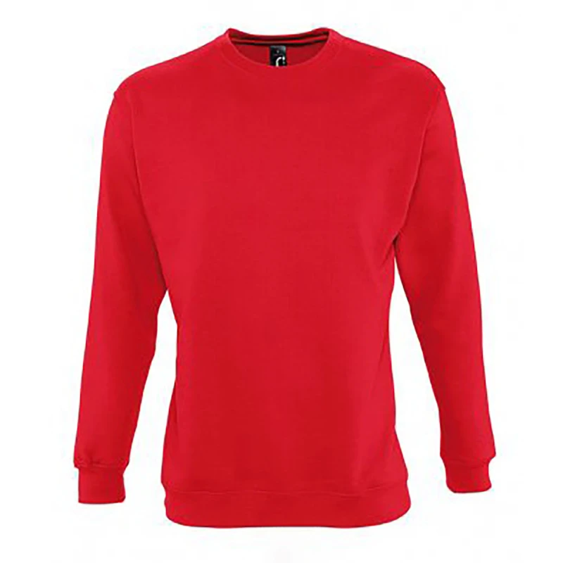 Image of SOL'S Mens Supreme Sweatshirt in Red Size: XS Red Male XS