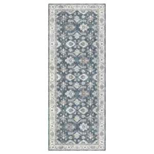 Image of Jurdar Washable Runner - Blue - 60x180cm