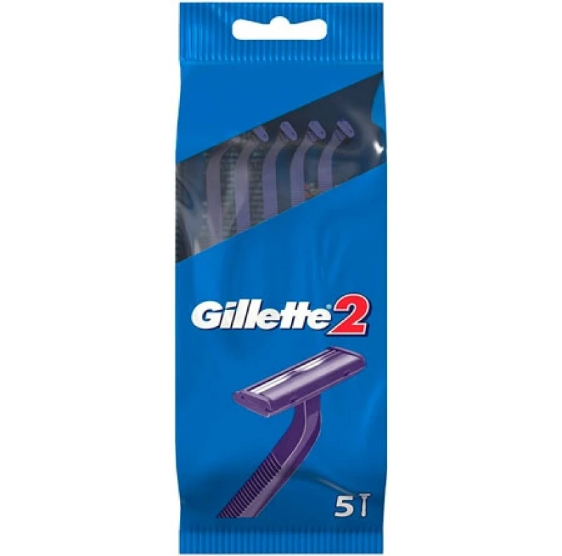 Image of Gillette 2 Disposable Scrapers - 5 pcs 5PCS-507551