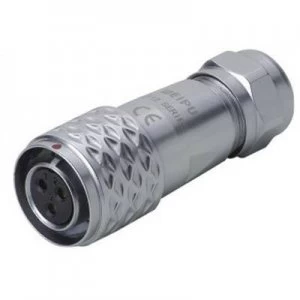 Image of Weipu SF1210S2 I Bullet connector Socket straight Series connectors SF12 Total number of pins 2