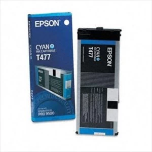 Image of Epson T477 Cyan Ink Cartridge