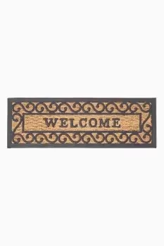 Image of Welcome Rubber and Coir Doormat