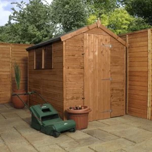 Image of Mercia Pressure Treated Shiplap Apex Shed - 7 x 5ft