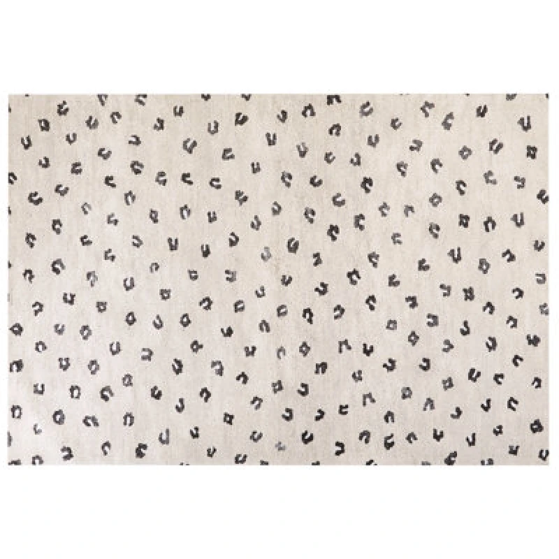 Image of Beliani Rug Afis Beige 160 X 230 Cm Cotton