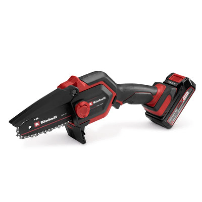 Image of Einhell GE-PS 18/15 Li BL 18v Cordless Mini Pruning Chainsaw 130mm 1 x 2.5ah Li-ion Battery Charger GE-PS 18/15 Li BL