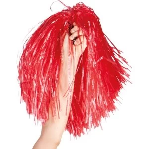 Image of Metallic Red Pompom