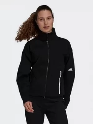 Image of adidas Z.n.e. Sportswear Track Top, Black Size M Women