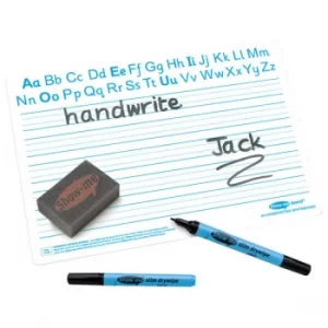 Image of Show-Me Handwriting Dry Wipe Boards (Class Pack of 35)