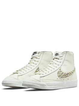 Image of Nike Blazer Mid '77 Se - White/Leopard