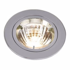 Image of KnightsBridge MR16 Die-Cast 50mm 12V Low Voltage Fixed Downlight - Polished Chrome