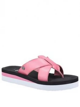 Image of Rocket Dog Wilmer Burn Flip Flop - Rose, Rose, Size 7, Women