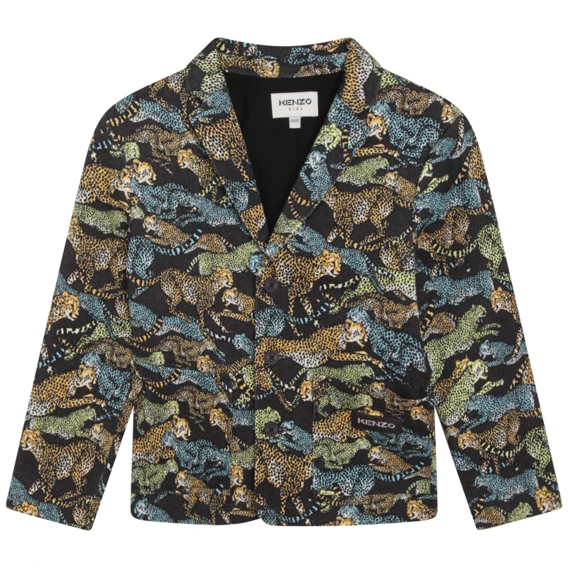 Image of Kenzo Kids Boys' Blazer Dark Grey male 8Y