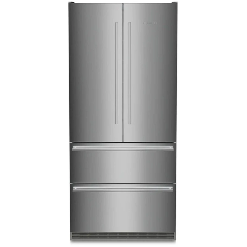Image of Liebherr CBNSTE8872 Premium Plus Biofresh French Style Fridge Freezer With Ice Maker - STAINLESS STEEL CBNSTE8872