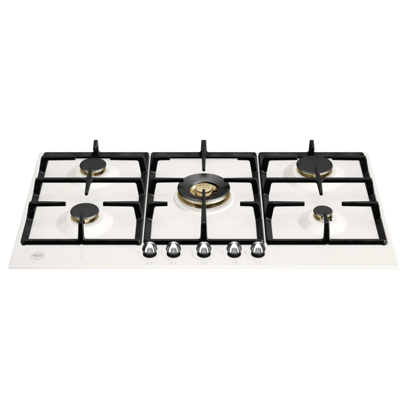 Image of Bertazzoni P905CHERAX 90cm Heritage Series 5 Burner Gas Hob - IVORY P905CHERAX
