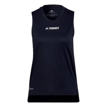 Image of adidas Terrex Multi Tank Top Womens - Blue