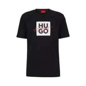 Image of Hugo Dalpaca T-Shirt Mens - Black