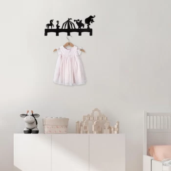 Image of Sirk - Black Metal Wall Hook