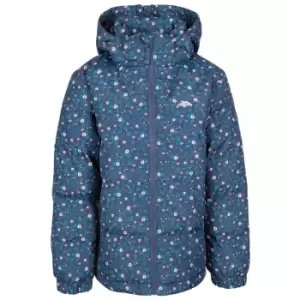 Image of Trespass Girls Combine Padded Jacket (5-6 Years) (Navy)