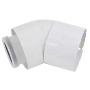 Image of Vaillant 45°° Flue Bend, (Dia)100mm