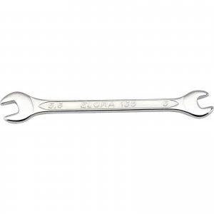 Image of Elora Midget Double Open End Spanner 5mm x 5.5mm