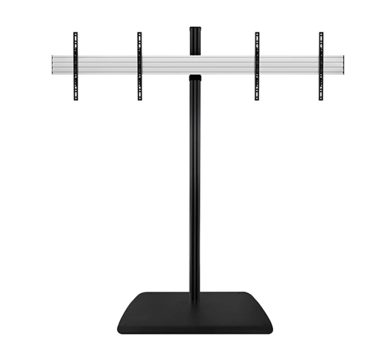 Image of B-Tech SYSTEM X - Universal Twin Screen VC Stand (VESA 600 x 400) - 1.