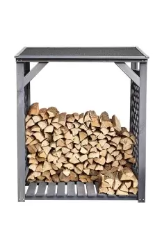Image of Grey Speyer Modern Firewood Log Store