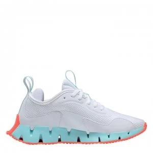 Image of Reebok Zig Dynamica Womens Running Shoes - White/Neon Mint