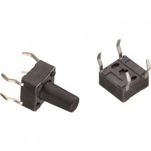 Image of Wuerth Elektronik WS TSS 430186050716 Pushbutton 12 Vdc 0.05 A 1 x OffOn momentary