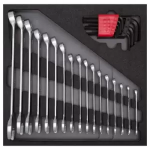 Image of Gedore Ring spanner set 4/6 CT-module 26pcs